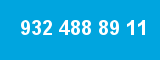 932 488 89 11 932 488 89 11